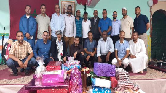 مديرية تارودانت : مدرسة 20 غشت بأولاد تايمة تحتفي بمديرها السابق الأستاذ عبد الله ناشط