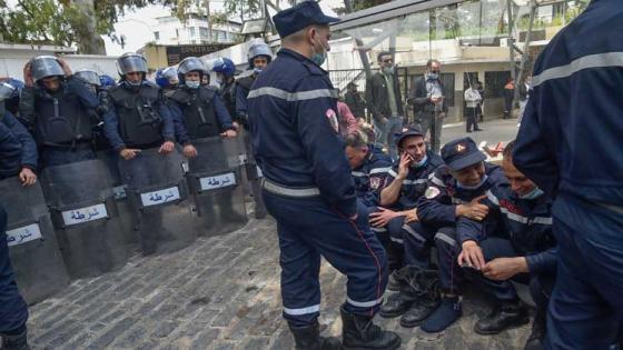 الجزائر على صفيح ساخن.. “رجال الاسعاف” يحتجون أمام القصر الرئاسي