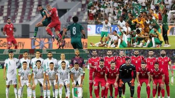 جدول مواعيد مباريات المنتخبات العربية اليوم في تصفيات مونديال قطر