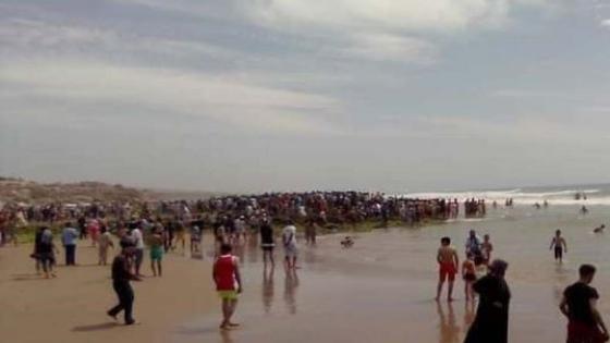 صيادون ينتشلون جثة غريق في شاطئ تيفنيت نواحي اشتوكة
