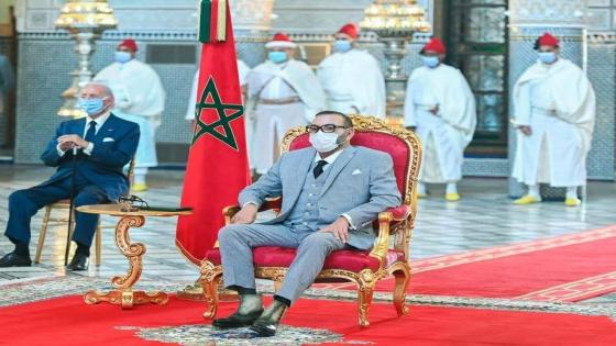 برقية تعزية ومواساة للجزائر من الملك محمد السادس