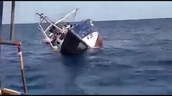 غرق مركب للصيد شرق سواحل الداخلة وحديث عن مفقودين