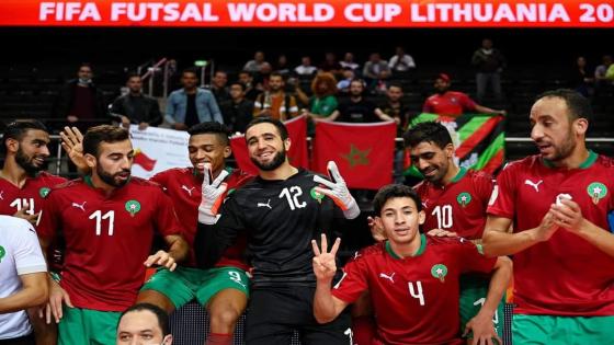 المغرب في يواجه البرازيل في ربع نهائي كأس العالم للفوتسال