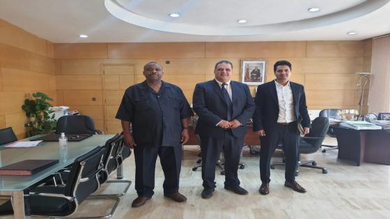 طاطا: البرلماني حسان التابي ورئيس المجلس الإقليم في لقاء مع رئيس جامعة ابن زهر