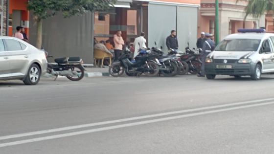 القليعة.. حملة ضد الدراجات النارية المخالفة للقانون