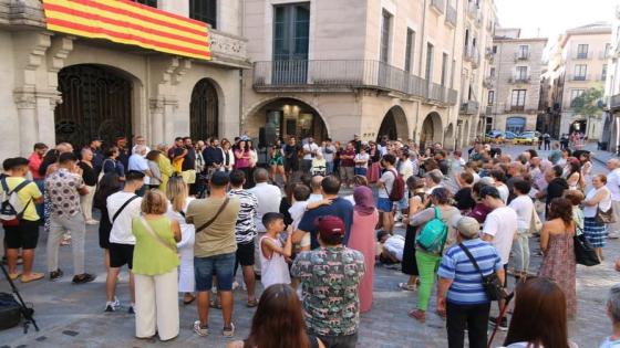 فعاليات اسبانية ومغربية في مدينة جيرونا تتضامن مع ضحايا الزلزال