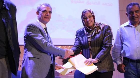 ملتقى الثقافة العربية بخريبكة يرصع بتوقيع اتفاقية تعاون بين منتدى الآفاق والمجمع الوطني للثقافة