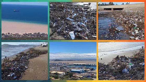 جمعية “بييزاج”: شاطئ أكادير السياحي تحول لمطرح نفايات