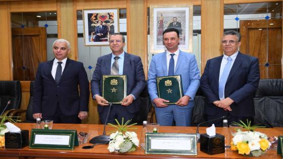 توقيع اتفاقية شراكة بين المؤسسة المحمدية للأعمال الاجتماعية لقضاة وموظفي العدل ومؤسسة الحسن الثاني للنهوض بالأوضاع الاجتماعية للعاملين بالقطاع العمومي للصحة