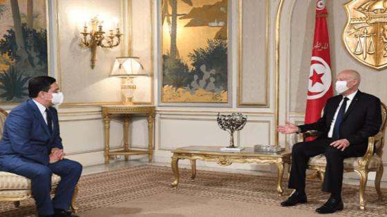 ناصر بوريطة يحمل رسالة شفوية من جلالة الملك محمد السادس إلى رئيس الجمهورية التونسية