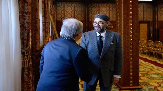 الملك محمد السادس يؤكد لغوتيريس موقف المغرب الثابت لتسوية نزاع الصحراء