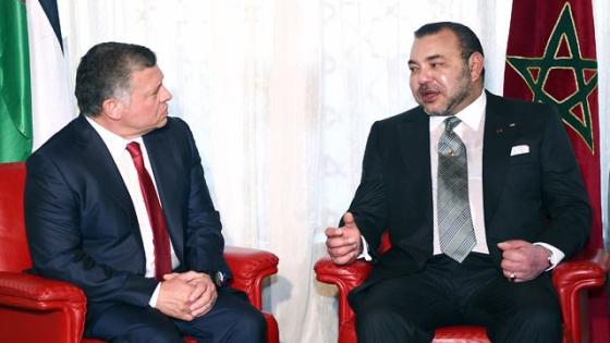 الملك محمد السادس يُهاتف العاهل الأردني ويؤكد له دعم المغرب لسيادة وأمن الأردن