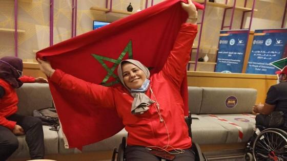 البطلة المغربية عمودي تحرز الميدالية النحاسية في رمي الجلة في الألعاب البارالمبية