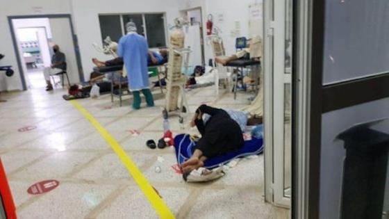“كورونا” يحول مستشفى تارودانت إلى قاعة مكدسة.. ومصابون يفترشون الأرض